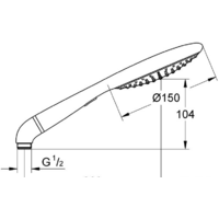 Grohe Rainshower Solo 150 [27272000] Image #2