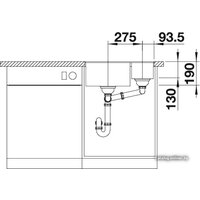 Blanco Subline 340/160-F (жасмин) Image #4