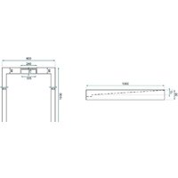 Rea Grand 100x80 (белый) Image #12
