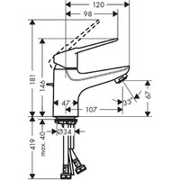 Hansgrohe Novus Loop 71080000 Image #4
