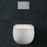 Roxen Egg в комплекте с инсталляцией StounFix Dual Fresh 6 в 1 964123 (кнопка: хром матовый) Image #9