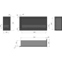 SimpleFire Corner 900 R (со стеклом) Image #5