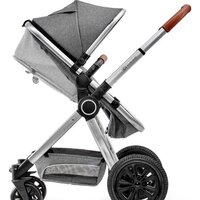 KinderKraft Veo (2 в 1, серый/серебристый) Image #3