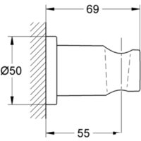 Grohe Rainshower 27074EN0 (никель шлифованный) Image #2