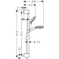 Hansgrohe Crometta 1jet 26537400 Image #4