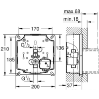 Grohe Rapido U 37338000 Image #2
