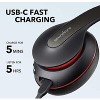 Anker SoundCore Life Q10 (черный/красный) Image #5