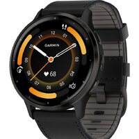 Garmin Venu 3 (черный, с кожаным ремешком) Image #1