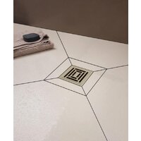 Berges Wasserhaus Platz Uno 100x100 090069 (матовый хром) Image #2