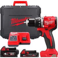 Milwaukee M18 M18BLPDRC-422C 4933492825 (с 2-мя АКБ 2 Ач + 4 Ач, кейс) Image #1