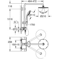 Grohe Euphoria XXL System 210 [26363000] Image #5