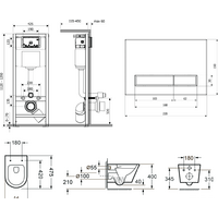Lavinia Boho Biore Compacto Rimless 7 в 1 87050172 (черный пластик) Image #2