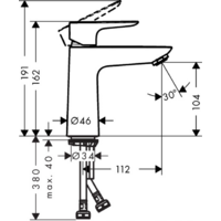 Hansgrohe Talis E 71712000 Image #2