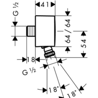 Hansgrohe Fixfit 27414000 Image #2