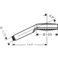 Hansgrohe Crometta 1jet 26333400 Image #3
