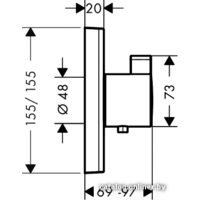 Hansgrohe ShowerSelect Highflow 15760000 Image #4