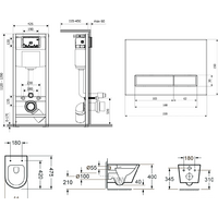 Lavinia Boho Biore Compacto Rimless 7 в 1 87050170 (хром пластик) Image #2