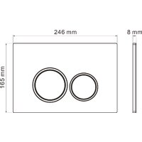 Roxen Egg в комплекте с инсталляцией StounFix Dual Fresh 6 в 1 964032 (кнопка: хром глянец) Image #19