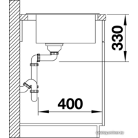 Blanco Naya 6 519640 (алюметаллик) Image #5