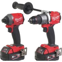 Milwaukee M18 FPP2A2-502X 4933464268 (шуруповерт, винтоверт, 2 АКБ, кейс) Image #2