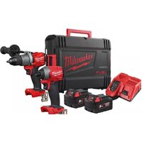 Milwaukee M18 FPP2A2-502X 4933464268 (шуруповерт, винтоверт, 2 АКБ, кейс)