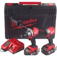 Milwaukee M18 FPP2A2-502X 4933464268 (шуруповерт, винтоверт, 2 АКБ, кейс) Image #3