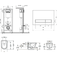 Lavinia Boho Biore Compacto Rimless 7 в 1 87050169 (белый пластик) Image #2
