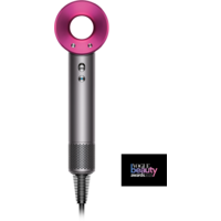 Dyson HD15 Supersonic (с переходником на евровилку, никель/фуксия)