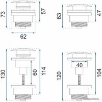 Rea Klik-Klak REA-A5692 (золотой) Image #6
