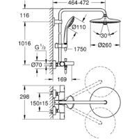Grohe Euphoria System 260 26114001 Image #2