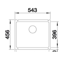 Blanco Subline 500-U (глянцевый белый) Image #3