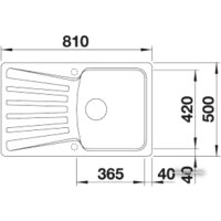 Blanco Nova 45 S (жасмин) [510576] Image #2