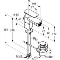 Kludi E2 (492160575) Image #2