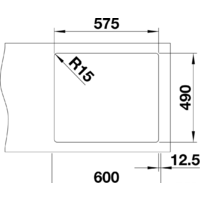 Blanco Andano 340/180-IF/A 525247 (с клапаном-автоматом, сатин) Image #6