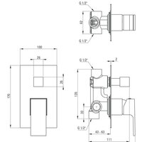 Deante Anemon Bis BBZ N44P Image #2