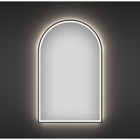 Wellsee Зеркало с фронтальной LED-подсветкой 7 Rays' Spectrum 172201730, 50 х 80 см (с сенсором и регулировкой яркости освещения)