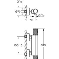 Grohe Grohtherm 1000 Performance 34776000 Image #2