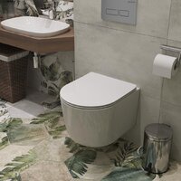 Roxen Simple Compact в комплекте с инсталляцией StounFix Dual Fresh 6 в 1 943570 (кнопка: хром матовый) Image #11