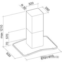 Falmec Design Astra Inox Isola 800 (90) Image #4