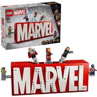 LEGO Marvel 76313 Логотип MARVEL с минифигурками