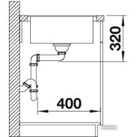 Blanco Metra 5 S-F (алюметаллик) [519098] Image #3