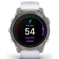 Garmin Epix Pro Gen 2 Sapphire 47 мм (титан/белый камень) Image #2