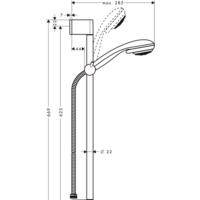 Hansgrohe Crometta 85 (27763000) Image #2