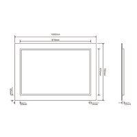 Roxen Зеркало Bliss Long 510035-100 100х70 Image #8