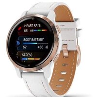 Garmin Venu 2S (розовое золото/белый кожаный) Image #2