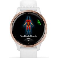 Garmin Venu 2S (розовое золото/белый кожаный) Image #8