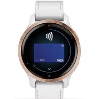 Garmin Venu 2S (розовое золото/белый кожаный) Image #9