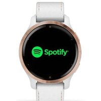 Garmin Venu 2S (розовое золото/белый кожаный) Image #13