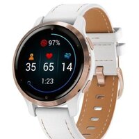 Garmin Venu 2S (розовое золото/белый кожаный) Image #3