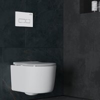 Roxen Simple Compact в комплекте с инсталляцией StounFix Dual Fresh 6 в 1 920247 (кнопка: белый глянец) Image #12